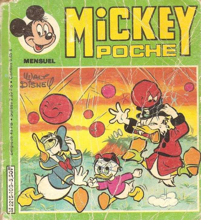 Scan de la Couverture Mickey Poche n 109